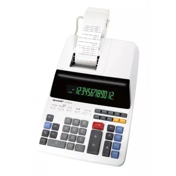 Sharp EL-2607LG calculator Desktop Printing Black, White