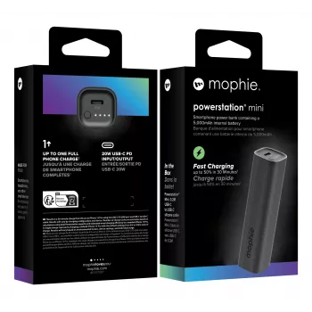 mophie Powerstation Mini 5000 mAh Black
