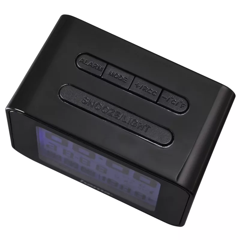 Hama Cube Digital alarm clock Black
