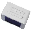 Hama Cube Digital alarm clock White