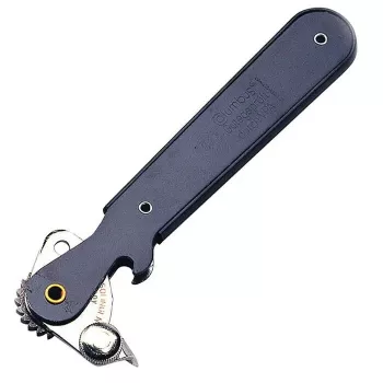 Mechanical tin opener Westmark Columbus Black Brushed steel Width 28 mm Depth 162 mm Height 28 mm