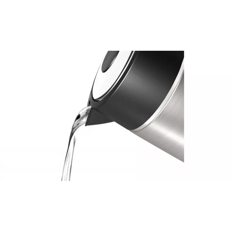 Bosch TWK5P480 electric kettle 1.7 L 2400 W Black, Stainless steel