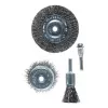 Polishing disc kwb Wire brush set 597500
