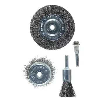 Polishing disc kwb Wire brush set 597500