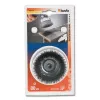 Wire wheel KWB 602430 7.5 cm