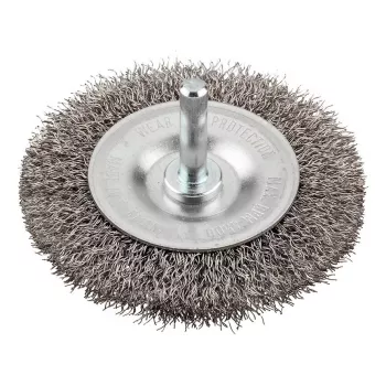 Wire wheel KWB 607330 7.5 cm Shank diameter 6 mm