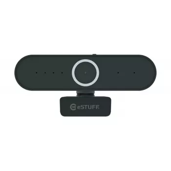 eSTUFF GLB246250 webcam 2 MP 1920 x 1080 pixels Black