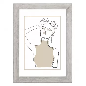 Hama Copenhagen Single picture frame Taupe