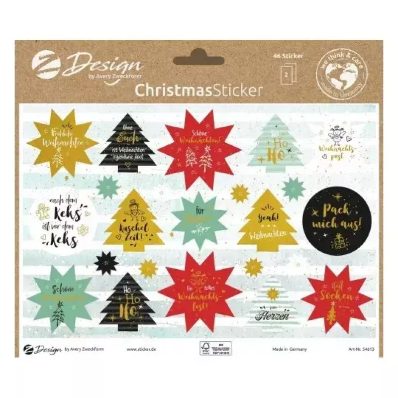 Decorative Sticker Paper Avery 54613