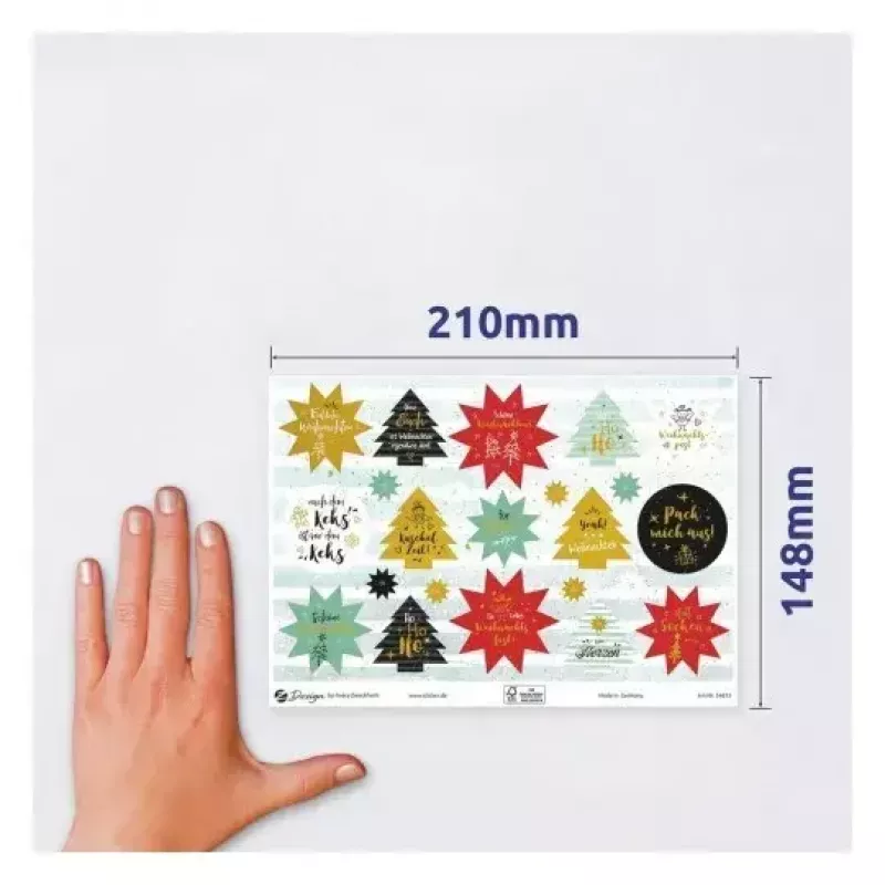 Decorative Sticker Paper Avery 54613