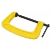 C-clamp Stanley Maxsteel 0-83-033 opening 7.5 cm black yellow