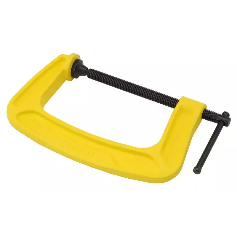 C-clamp Stanley Maxsteel 0-83-033 opening 7.5 cm black yellow