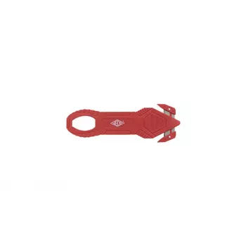 Wedo Foil Cutter Red Wedo 44 mm Width 132 mm Length 4 mm Thickness