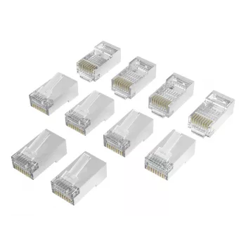 Hama 00300028 networking cable Silver, Transparent Cat6a