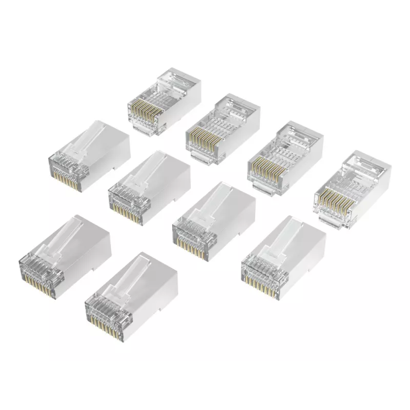 Hama 00300028 networking cable Silver, Transparent Cat6a