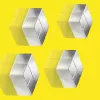 Craft Magnet Square Sigel BA705 Neodymium Silver 20x20x10mm
