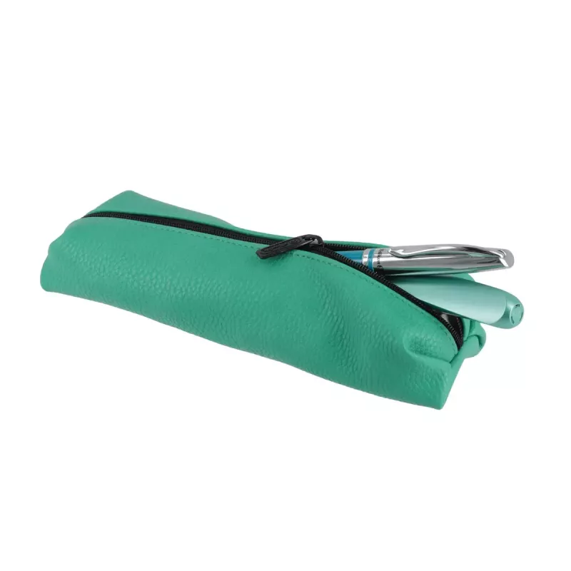 Pencil Case Herlitz Origami Funky Soft Polyurethane Turquoise 200x65x35mm