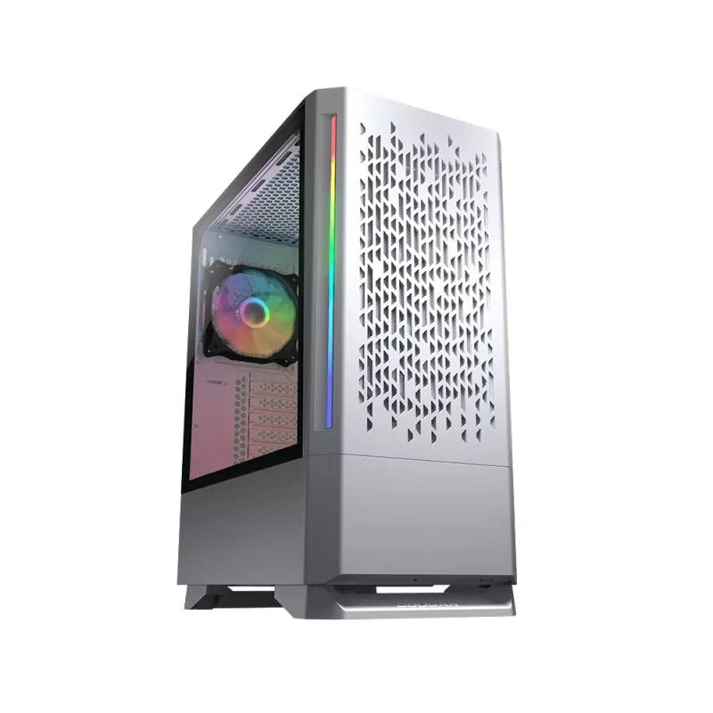 PC Case COUGAR Gaming Case MX430 Air RGB White Midi Tower