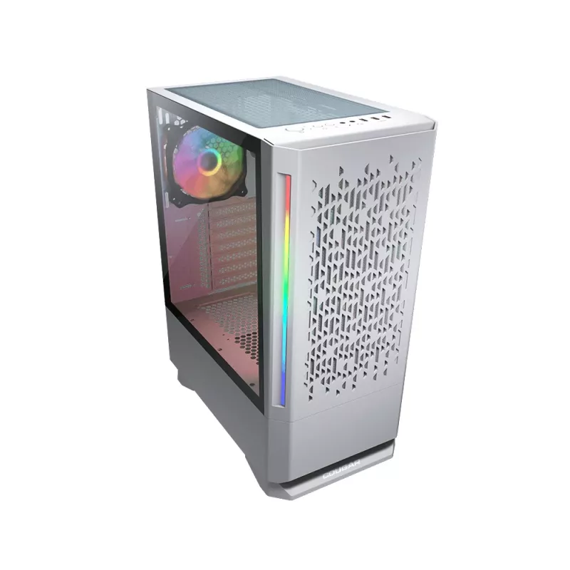 PC Case COUGAR Gaming Case MX430 Air RGB White Midi Tower