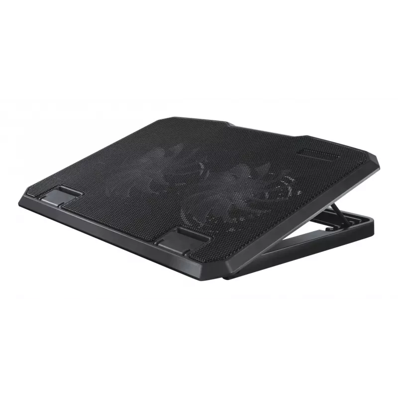 Hama Black Metal laptop cooling pad 39.6 cm (15.6 inch)