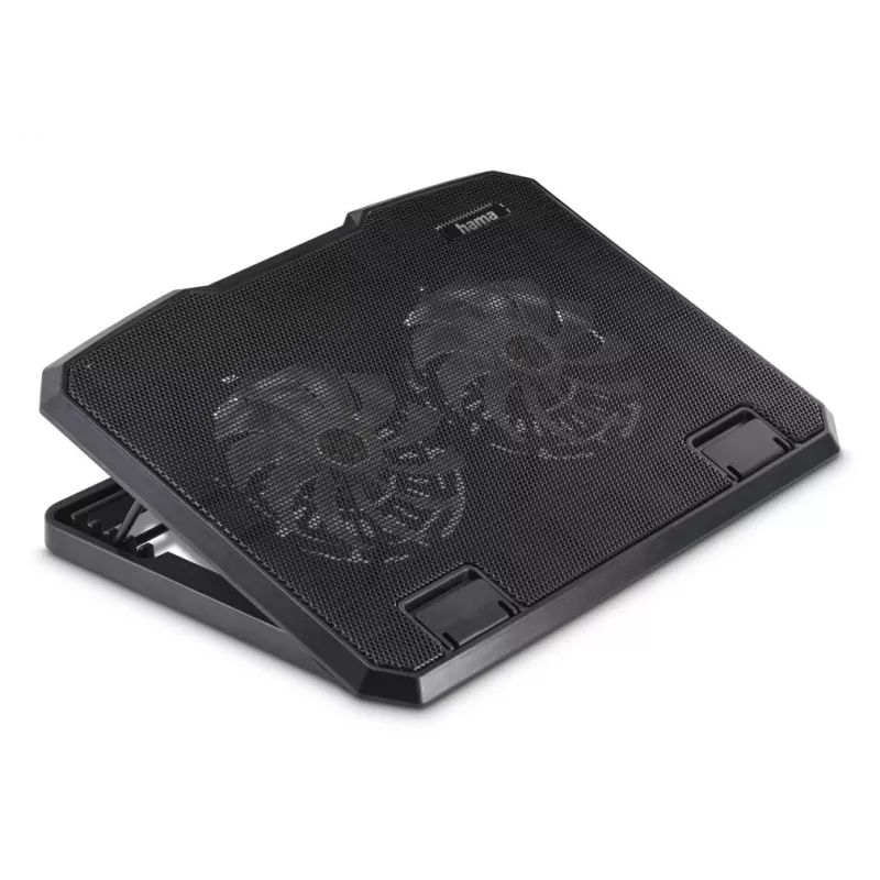 Hama Black Metal laptop cooling pad 39.6 cm (15.6 inch)