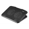 Hama Black Metal laptop cooling pad 39.6 cm (15.6 inch)