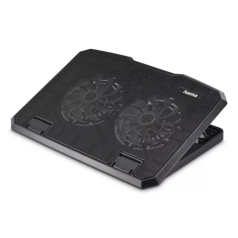 Hama Black Metal laptop cooling pad 39.6 cm (15.6 inch)