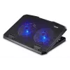 Hama Black Metal laptop cooling pad 39.6 cm (15.6 inch)