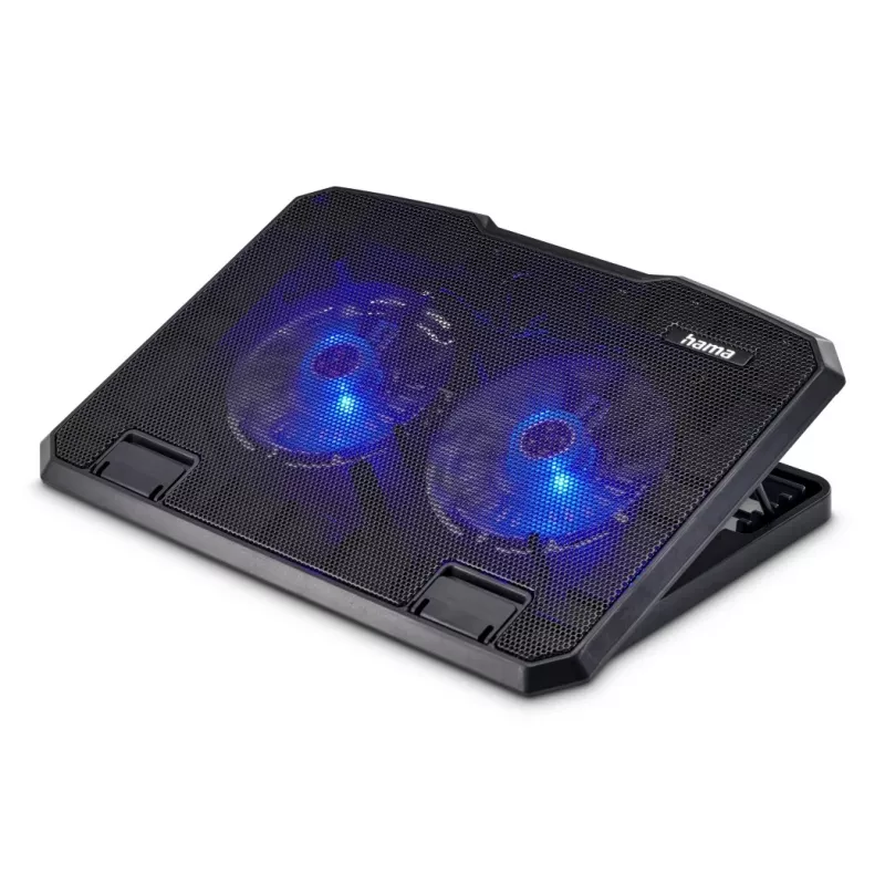 Hama Black Metal laptop cooling pad 39.6 cm (15.6 inch)