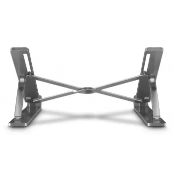 Hama Aluminium Laptop stand Silver 39.6 cm (15.6 inch)