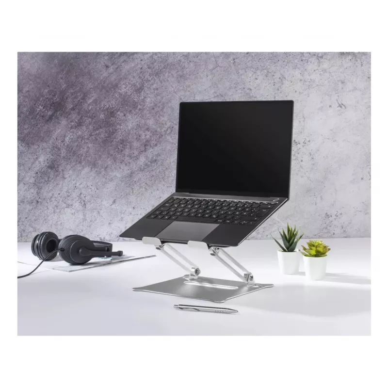 Hama Alu Laptop stand Silver 39.6 cm (15.6 inch)