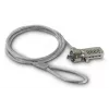 Hama Light cable lock Silver 1.8 m