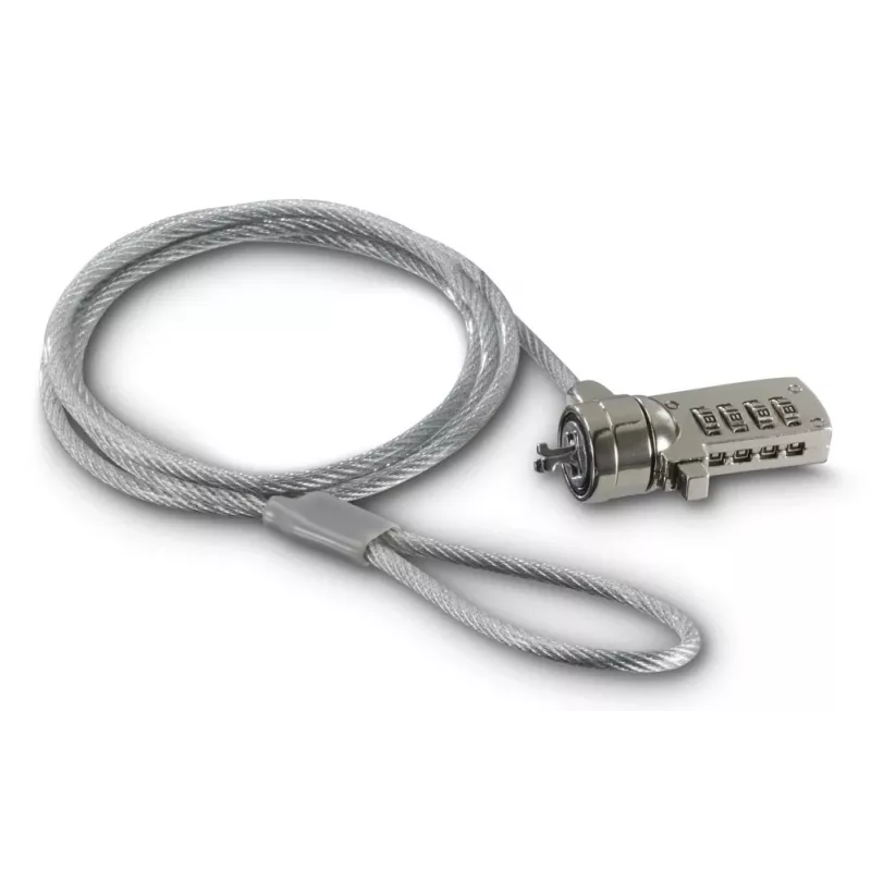 Hama Light cable lock Silver 1.8 m