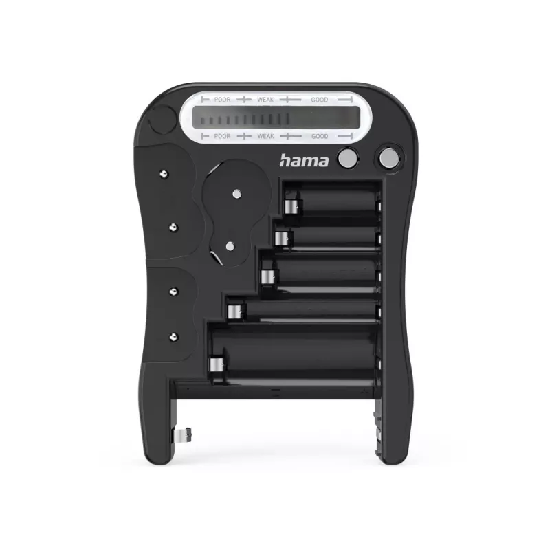 Hama 00223544 battery tester Black