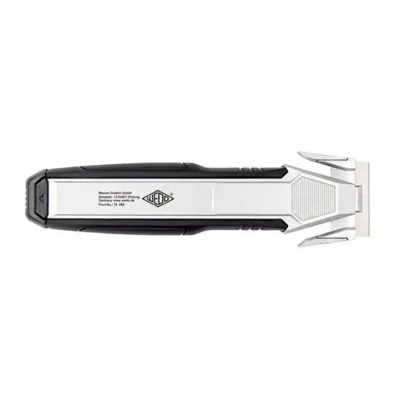 Utility Knife Wedo 78 888 Black Red Silver Snap-off Blade 50mm Width 175mm Length