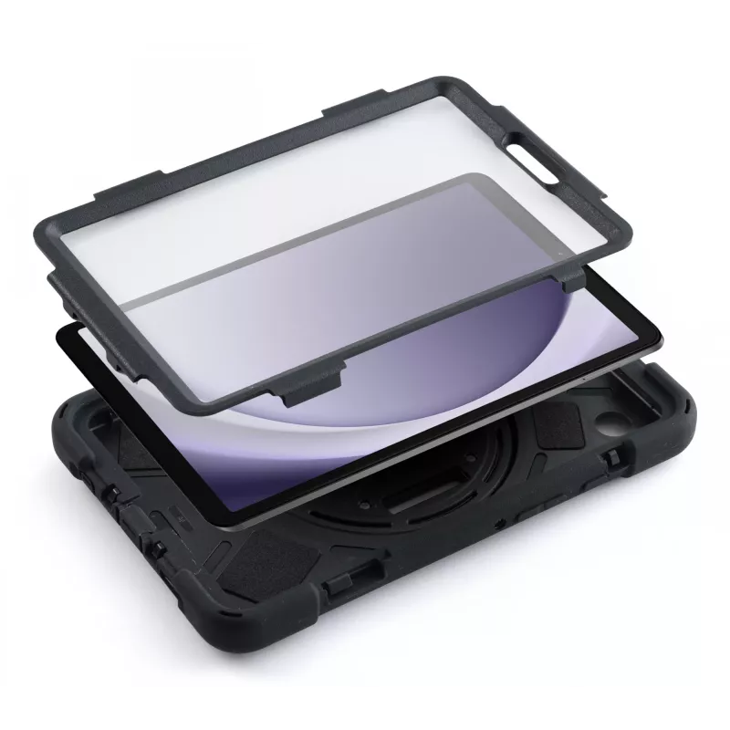 Techair TAXSGA036 Samsung Tab A9 8.7 inch Rugged Case, Cover, Samsung, Galaxy Tab A9 8.7 inch, 22.1 cm (8.7 inch), 272 g