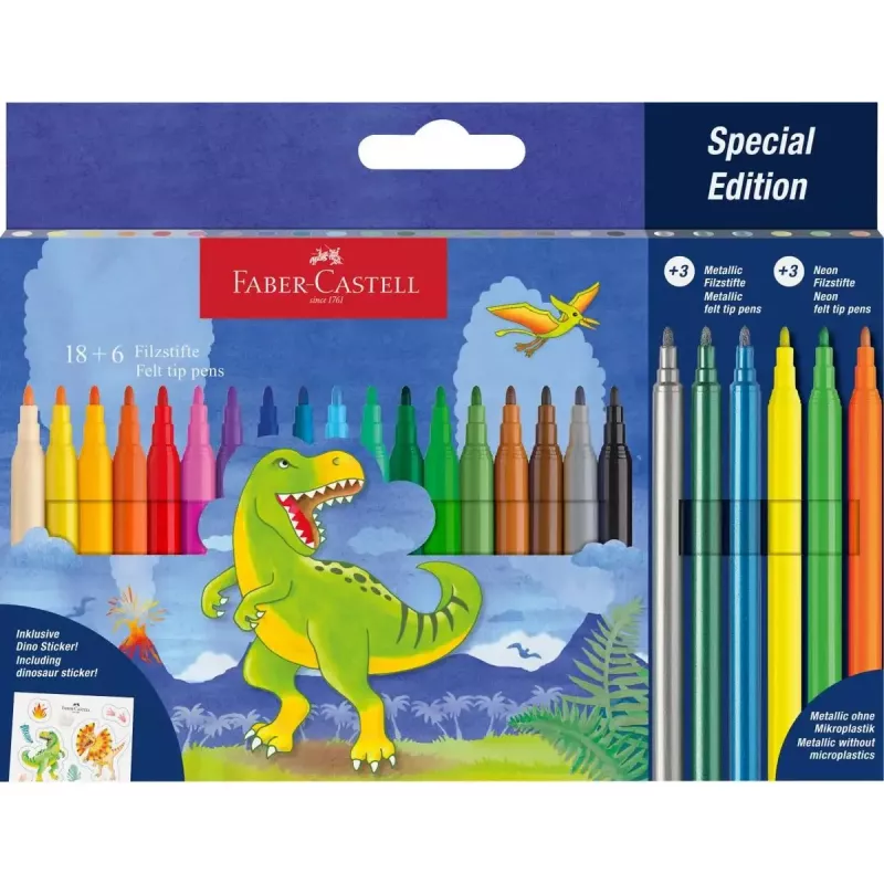Felt pen Faber-Castell 554222 Multicolour 24 pc(s)
