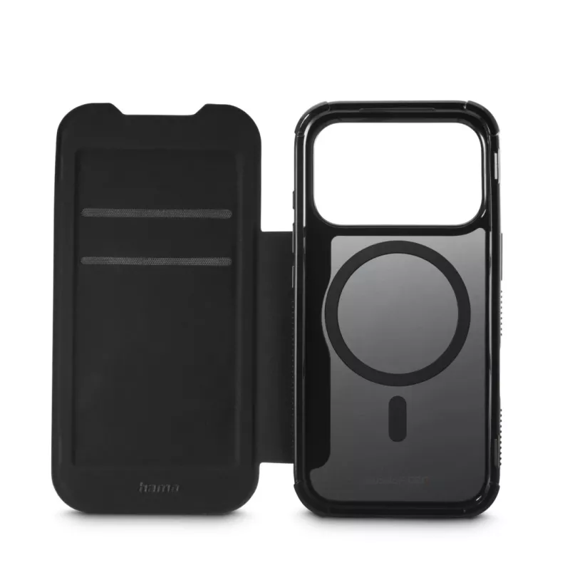 Hama Extreme Protect mobile phone case 16 cm (6.3 inch) Folio Black