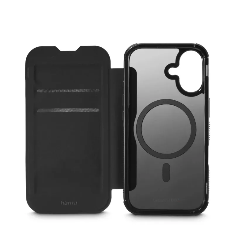 Hama Extreme Protect mobile phone case 16 cm (6.3 inch) Folio Black