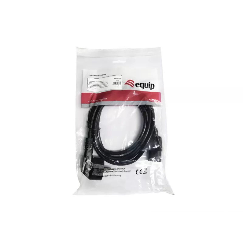 Equip High Quality Power Cord, C13 to Schuko, 1.8m