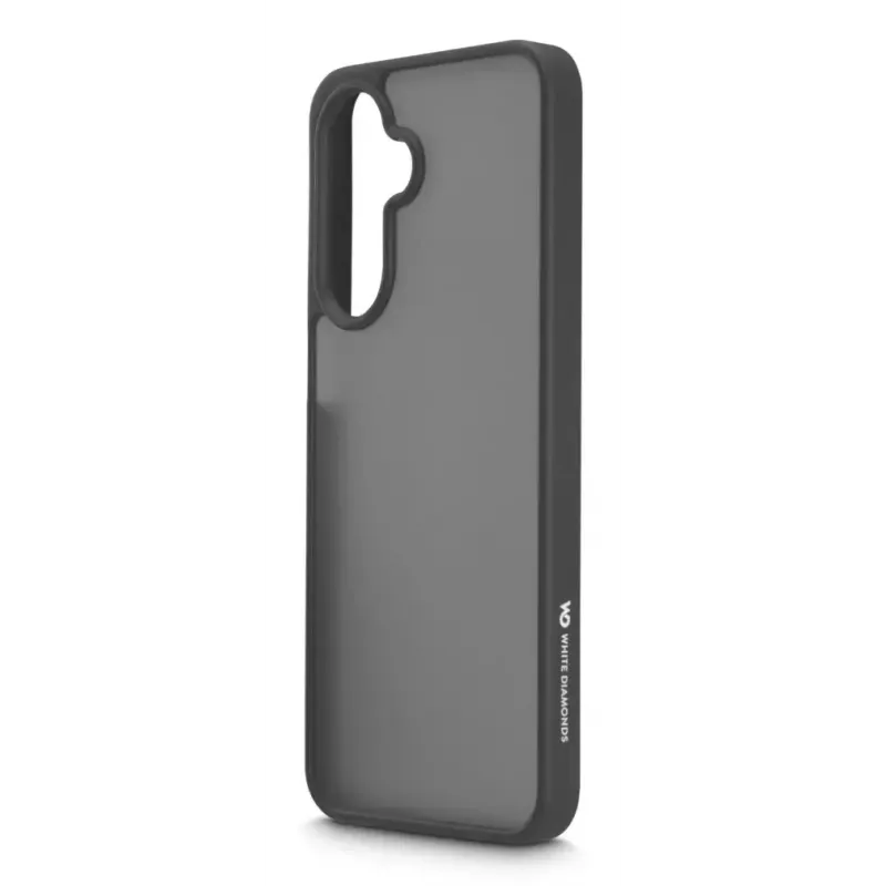 Mobile Phone Case White Diamonds 17 cm 6.7 inch Black Transparent 00039050