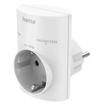 Hama 00223324 power plug adapter Type F White