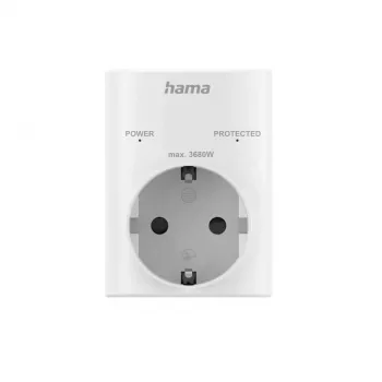 Hama 00223324 power plug adapter Type F White