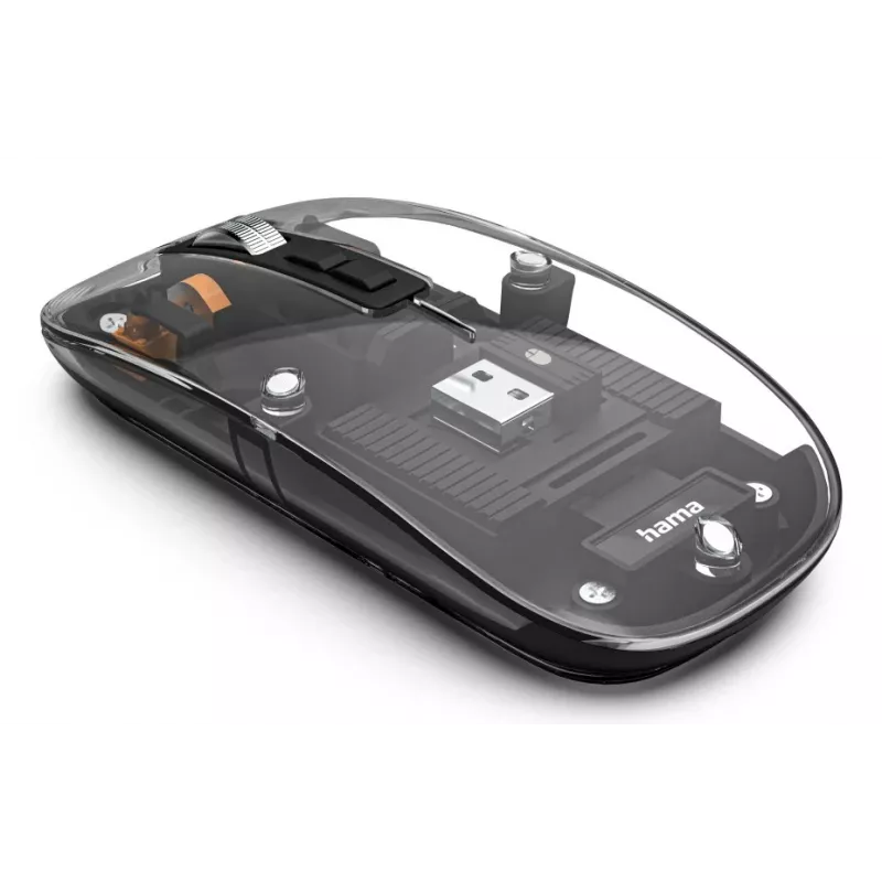 Hama WM-600 mouse Office Ambidextrous RF Wireless + Bluetooth Optical 1600 DPI