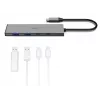 Hama 00200147 interface hub USB Type-C 10000 Mbit/s Grey