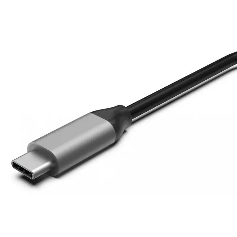 Hama 00200147 interface hub USB Type-C 10000 Mbit/s Grey