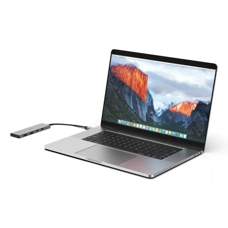 Hama 00200147 interface hub USB Type-C 10000 Mbit/s Grey