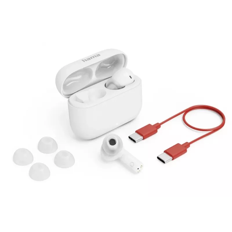 Hama Passion Clear II Headset True Wireless Stereo (TWS) In-ear Calls/Music Bluetooth White