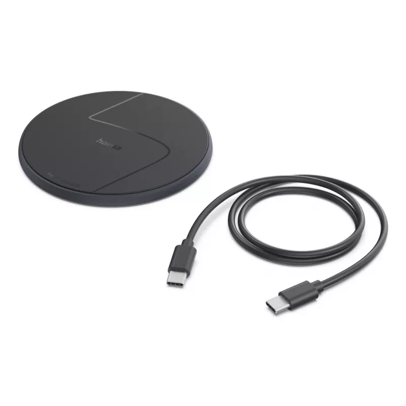 Hama 00201745 mobile device charger Smartphone USB Wireless charging Fast charging Indoor