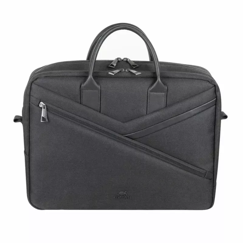 Briefcase Rivacase 8134 39.6 cm 15.6 inch Black 2 compartments